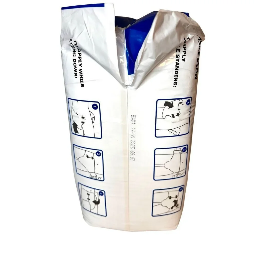 McKesson Incontinence Ultra Briefs 16 Sz L 45”-58” Waist Heavy Absorbency Unisex